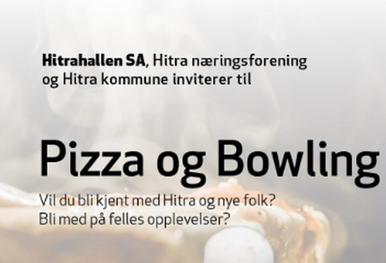 Pizza & Bowling- FULLT!